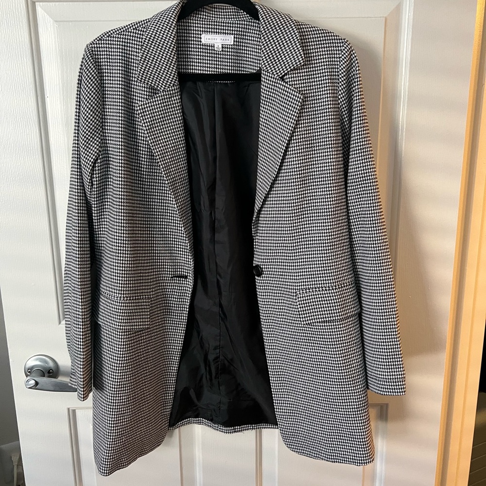 Houndstooth Blazer - image 5